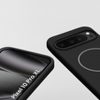 Manșon din silicon pentru Google Pixel 10 Pro XL, pentru MagSafe, negru
