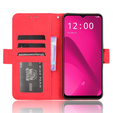 Cu clapetă pentru T Phone 2 5G, Card Slot, roșu