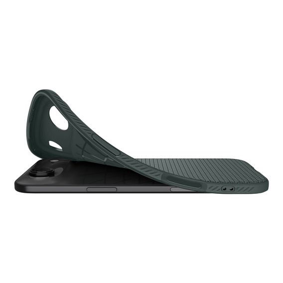 Carcasă Spigen Liquid Air pentru iPhone Air, Abyss Green