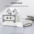 Carcasă retro din silicon pentru casetă Apple AirPods Pro 3