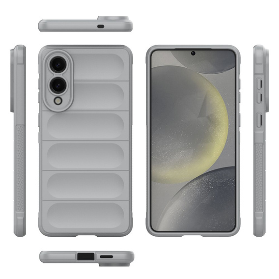 Huse pentru Samsung Galaxy S25 Edge, Gaming Shockproof, gri