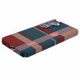 Carcasa pentru Samsung Galaxy S25+ Plus, Carbon Fiber MagSafe, roșu / verde