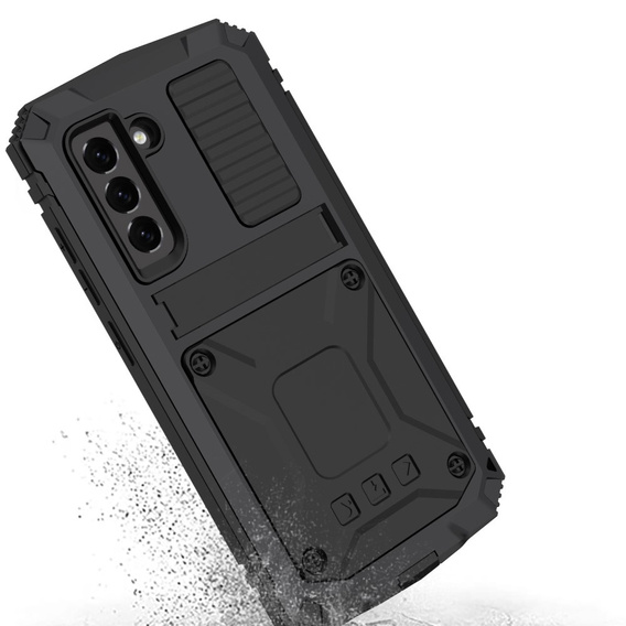 Husă pentru Samsung Galaxy S21 FE, R-JUST, armată, negru