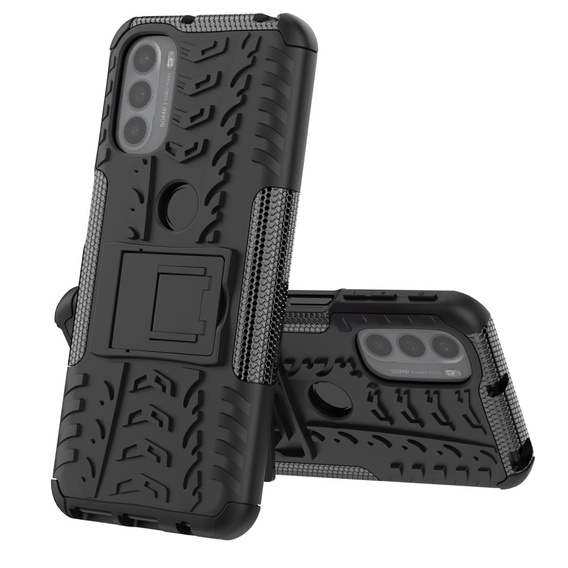 Huse pentru Motorola Moto G31/G41, Tire Armor, negru