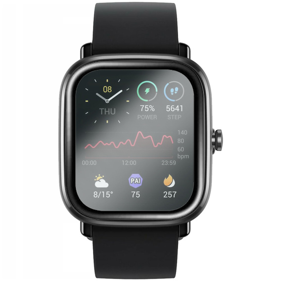 2x ERBORD Hybrid Glass pentru Amazfit GTS 2 Mini