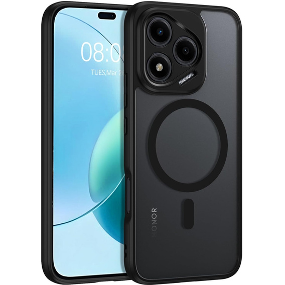 Husă pentru Honor 400 Lite, pentru MagSafe, ERBORD Matt Case, negru