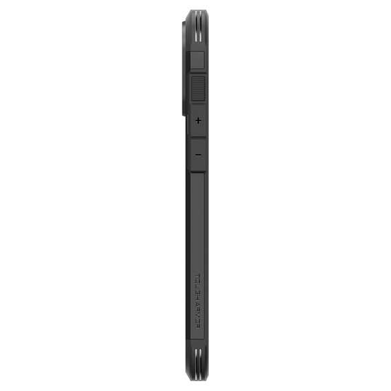 Carcasa Spigen pentru iPhone 16 Pro Max, Tough Armor Mag MagSafe, negru + 9H Tempered Glass