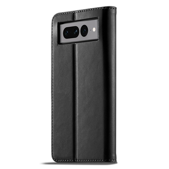 Cu clapetă pentru Google Pixel 7 Pro 5G, LC.IMEEKE, negru