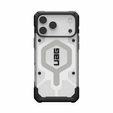 Geantă Urban Armor Gear pentru iPhone 17 Pro Max, Pathfinder MagSafe, Ice/Silver