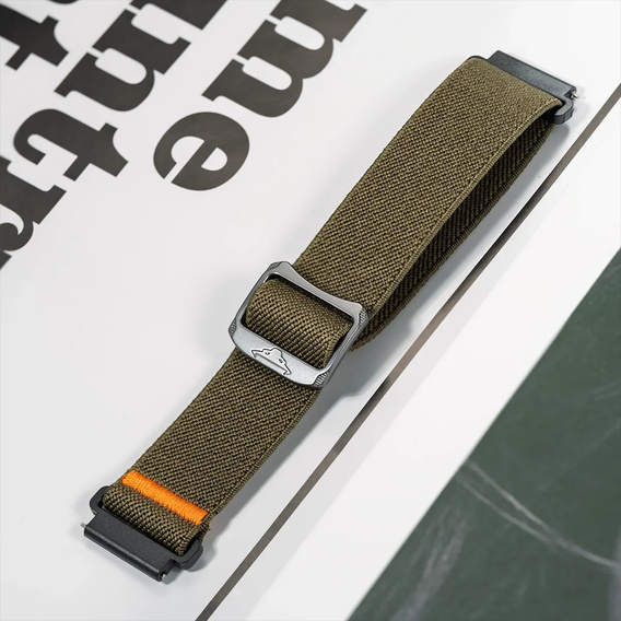 Pasek Nylonowy Uniwersalny 22mm, Czarny