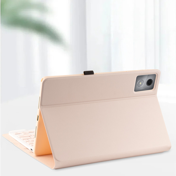 Carcasă cu tastatură Bluetooth pentru Lenovo Tab K11 Plus - roz