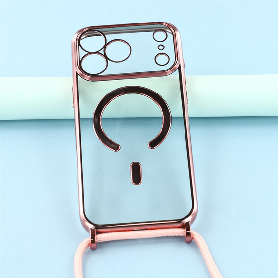 Husă Electro MagSafe cu lanyard pentru iPhone 17 Pro Max