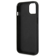 Karl Lagerfeld Huse pentru iPhone 14 Plus, Saffiano Choupette Head Patch, negru