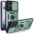 Husă blindată pentru Xiaomi 11T / 11T Pro, CamShield Slide, verde