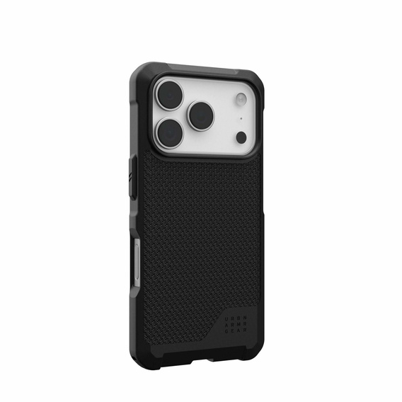 Husă Urban Armor Gear pentru iPhone 17 Pro Max, Metropolis LT MagSafe Kevlar, Kevlar Black