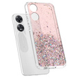 Huse pentru Oppo A78 5G, Glittery, roz