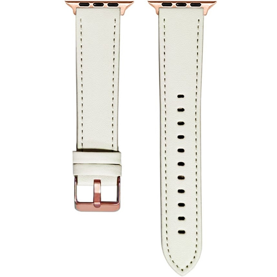 Curea din piele pentru Apple Watch 1/2/3/4/4/5/6/6/7/8/SE/Ultra 42/44/45/49mm, negru