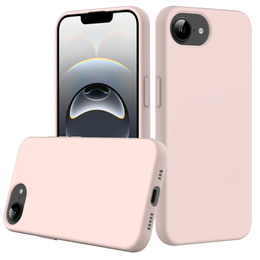 Huse pentru iPhone 16e, Silicone MagSafe, roz