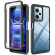 Carcasă pentru Xiaomi Redmi Note 12 Pro 5G / POCO X5 Pro 5G, Shockproof, cu folie, negru