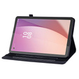 Huse pentru Lenovo Tab M9, Wallet Pen Slot, negru