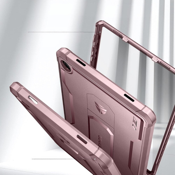 Husă blindată pentru Galaxy Tab A9+ Plus, Dexnor Full Body, roz