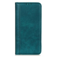 Huse pentru Samsung Galaxy A56, Wallet Litchi Leather, verde