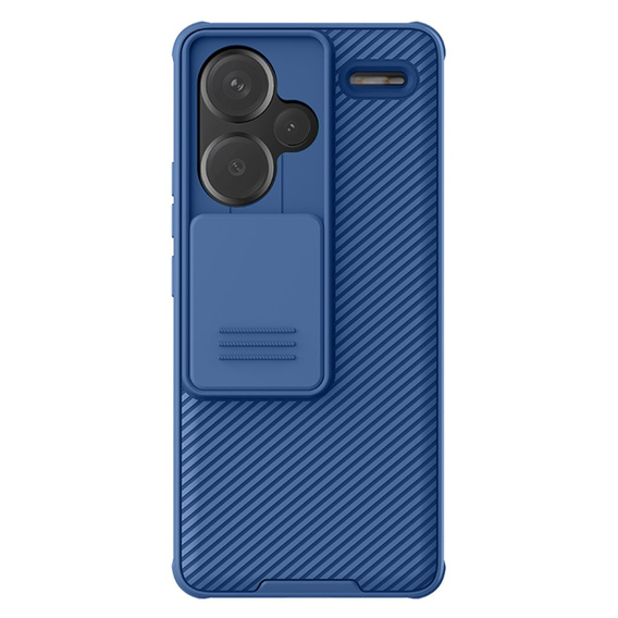 Carcasă blindată Nillkin pentru Xiaomi Redmi Note 13 Pro+, CamShield Pro, albastru