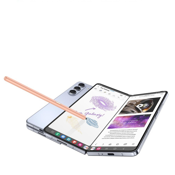 Stylus Touch Screen Pen pentru Samsung Galaxy Z Fold5 5G / Z Fold6 5G, roz