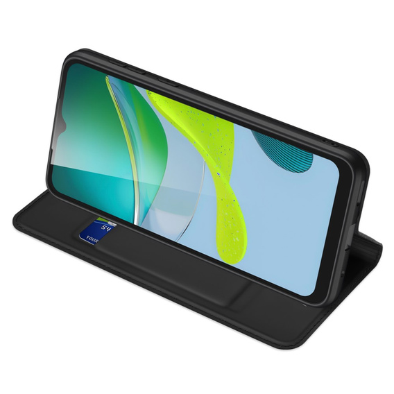 Dux Ducis Huse pentru Motorola Moto E13, Skinpro, negru
