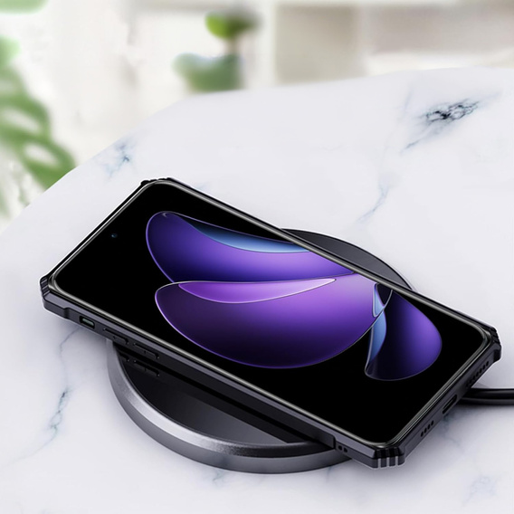 Huse pentru Oppo Reno 13F / Oppo Reno 13FS, AntiDrop Hybrid, negru