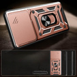 Husă blindată pentru Honor 400 Lite, CamShield Slide, roz