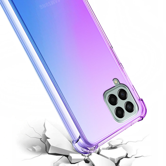 Husa pentru Samsung Galaxy M53 5G, Gradient Dropproof, albastru