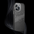Husă pentru iPhone 14 Pro Max, Milky Way, gri