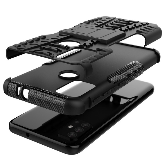 Huse pentru Motorola Moto G10/G30, Tire Armor, negru