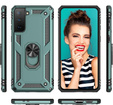 Husă blindată pentru Samsung Galaxy S21, Nox Case Ring, verde