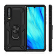Husă blindată pentru Huawei P30, Nox Case Ring, negru
