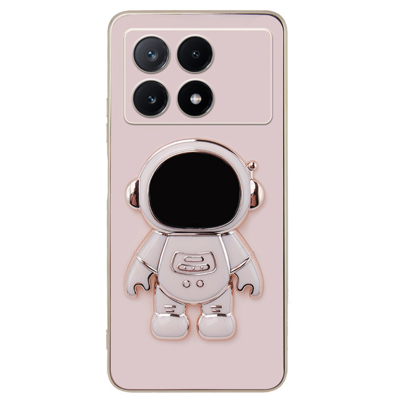 Huse pentru Xiaomi Poco F6 Pro, Astronaut, roz