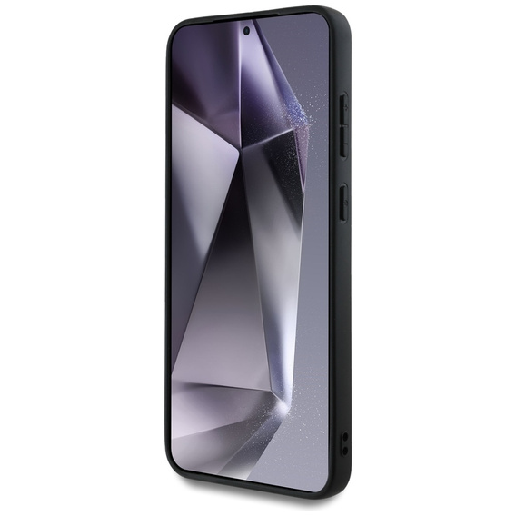 Husă GUESS Fixed Glitter Big 4G Logo pentru Samsung Galaxy S25