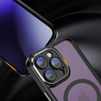 Husă pentru iPhone 15 Pro, ERBORD Impact Guard, MagSafe, negru