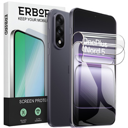 2x folie de hidrogel pentru iPhone 15 Pro Max, folie de hidrogel ERBORD