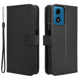 Cu clapetă pentru Motorola Moto G24 / G24 Power / G04, Wallet Smart Magnet, negru