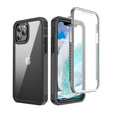 Carcasă pentru iPhone 12/12 Pro, Shockproof, cu folie, negru