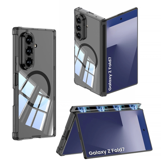 GKK Magnetic Airbag Drop Proof Caz pentru Samsung Galaxy Z Fold7 5G