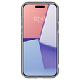 Carcasa Spigen pentru iPhone 15, Ultra Hybrid, transparentă + sticlă temperată 9H