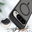 Carcasă Matt pentru Google Pixel 10 / 10 Pro, pentru MagSafe, negru translucid