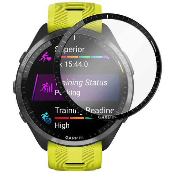 2x ERBORD Hybrid Glass pentru Garmin Forerunner 965