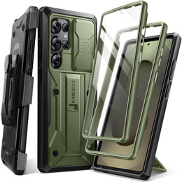 Carcasă robustă pentru Samsung Galaxy S25 Ultra – Tongate MECH Series Clip, negru
