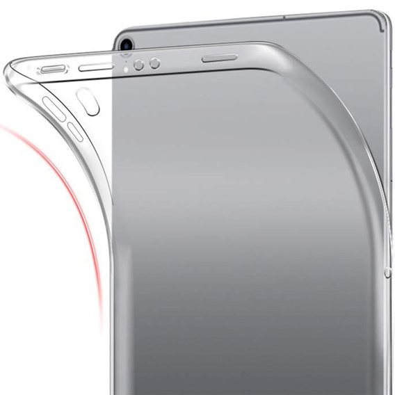 Husă pentru iPad Air 10.9" 2022/2020 (5/4 gen.), silicon, transparentă