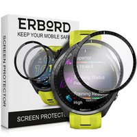 2x ERBORD Hybrid Glass pentru Garmin Forerunner 965