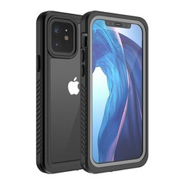 Husă impermeabilă IP68 pentru iPhone 12, negru